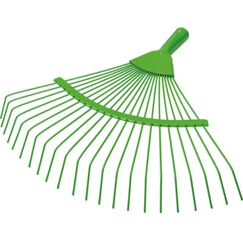 Factory Supply High Quality Carbon Steel Leaf Rake for Garden Yard Cleaning