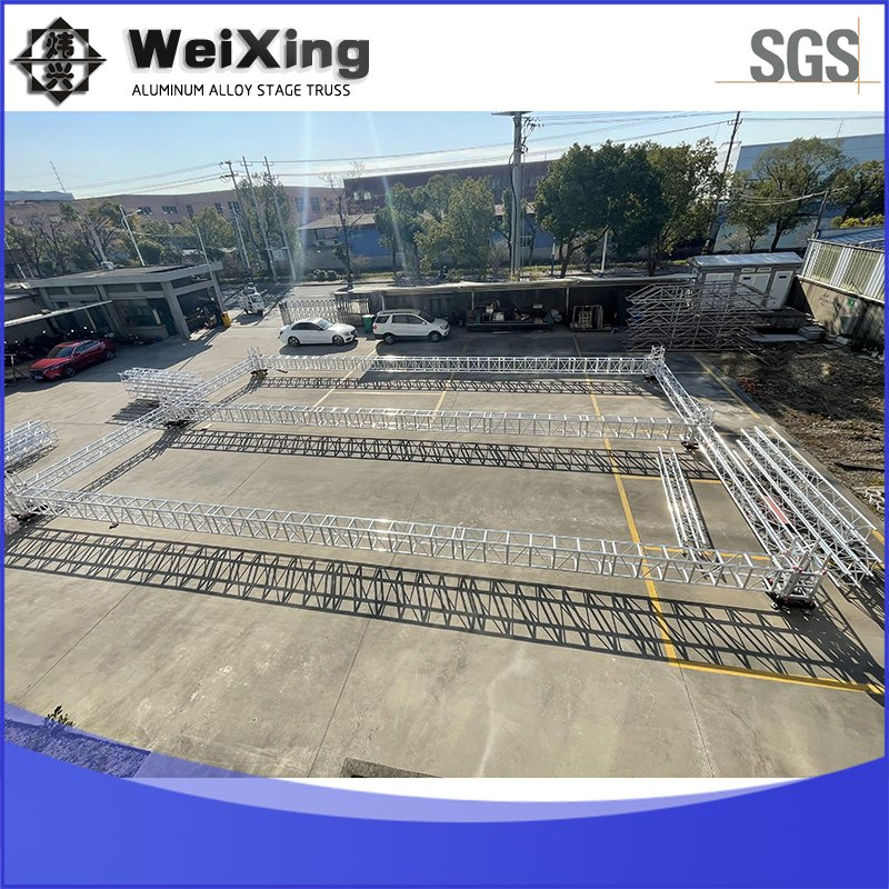 300X300/400X400mm Spigot Truss Aluminum Stage Frame Space Frame Structure Socket Lifiting Truss F34 for Concerts and Exhibitions