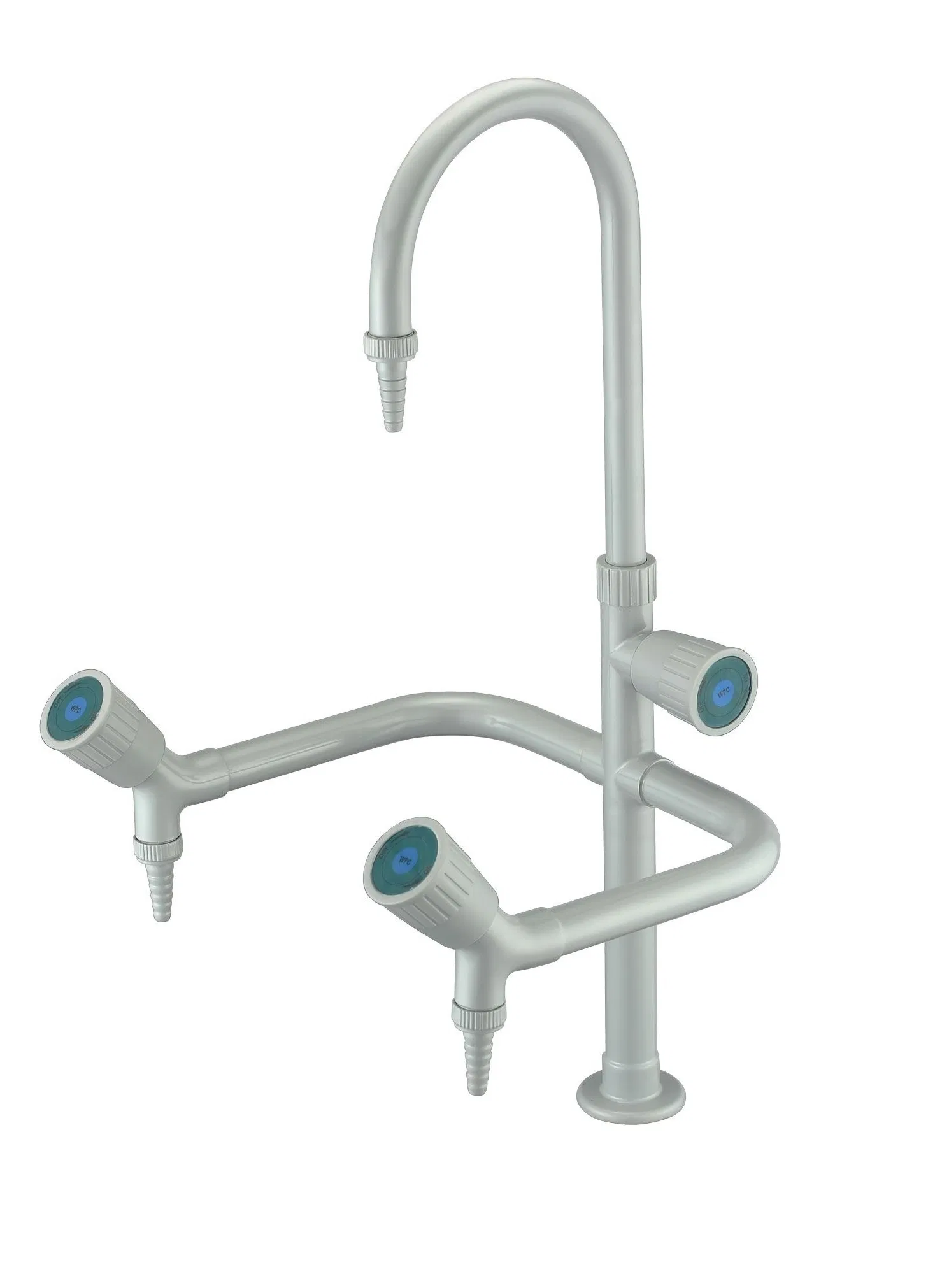 Laboratory Bench-Mounted 3-Way Water Faucet