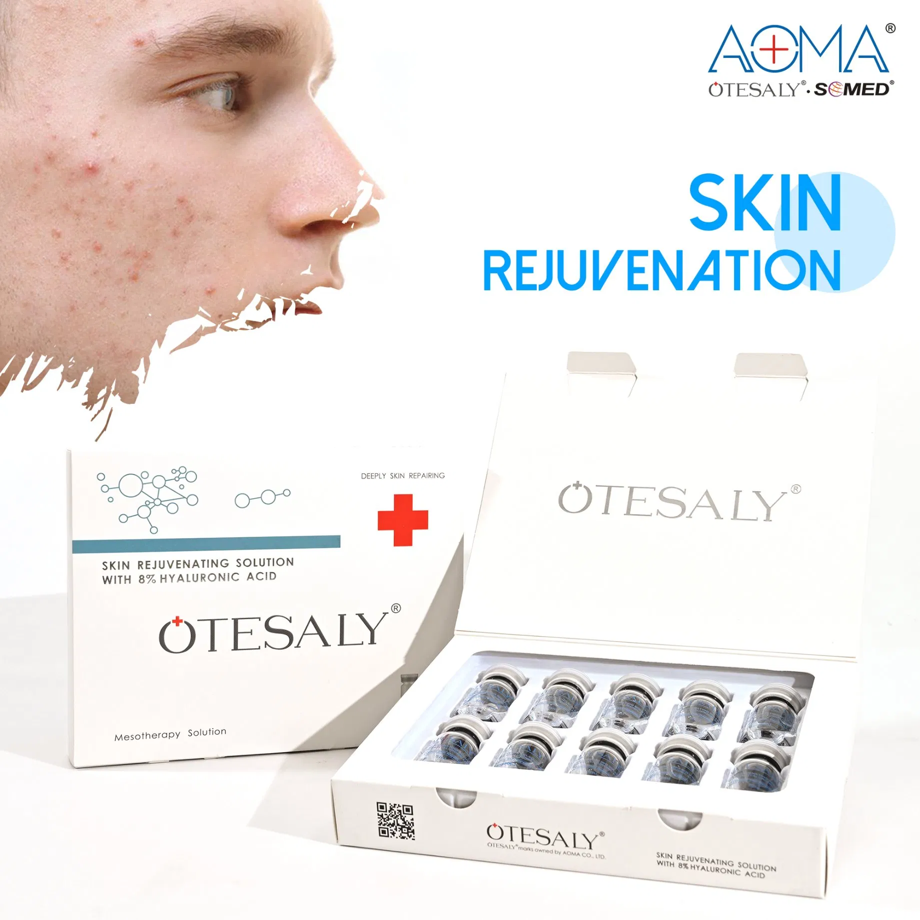2024 Otesaly Skin Rejuvenating Solution Higher Concentration Anti-Aging Serum for Mesotherapy