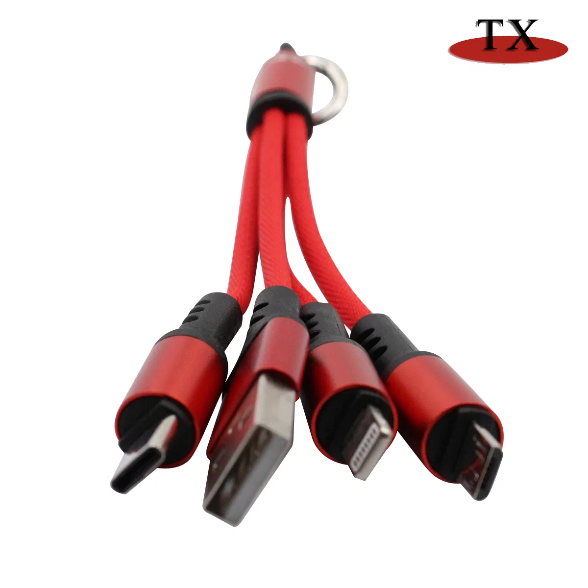 Универсальный кабель-брелок 4 в 1 с Micro USB