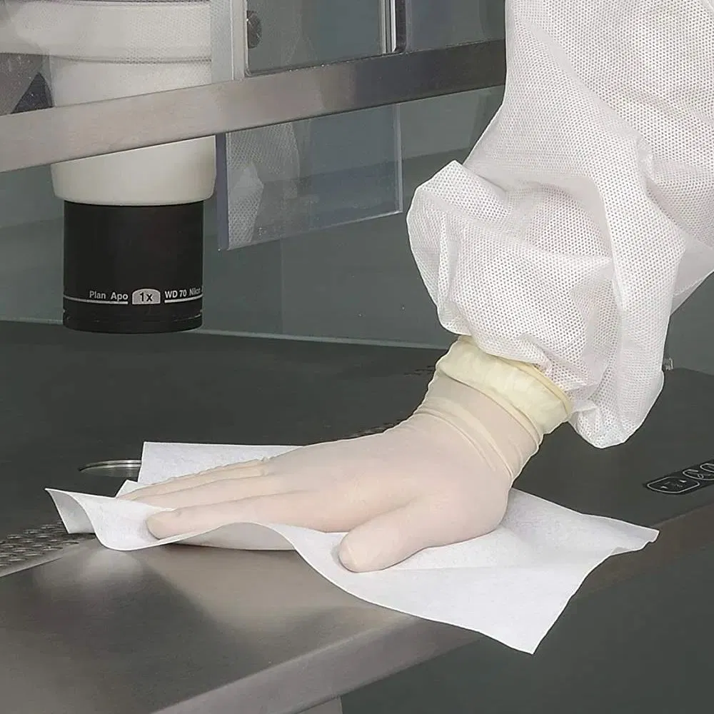Delivery Quickly Industry Cleaning Wiper Paper Cheap Lint Free Cleanroom Nonwoven Wipes