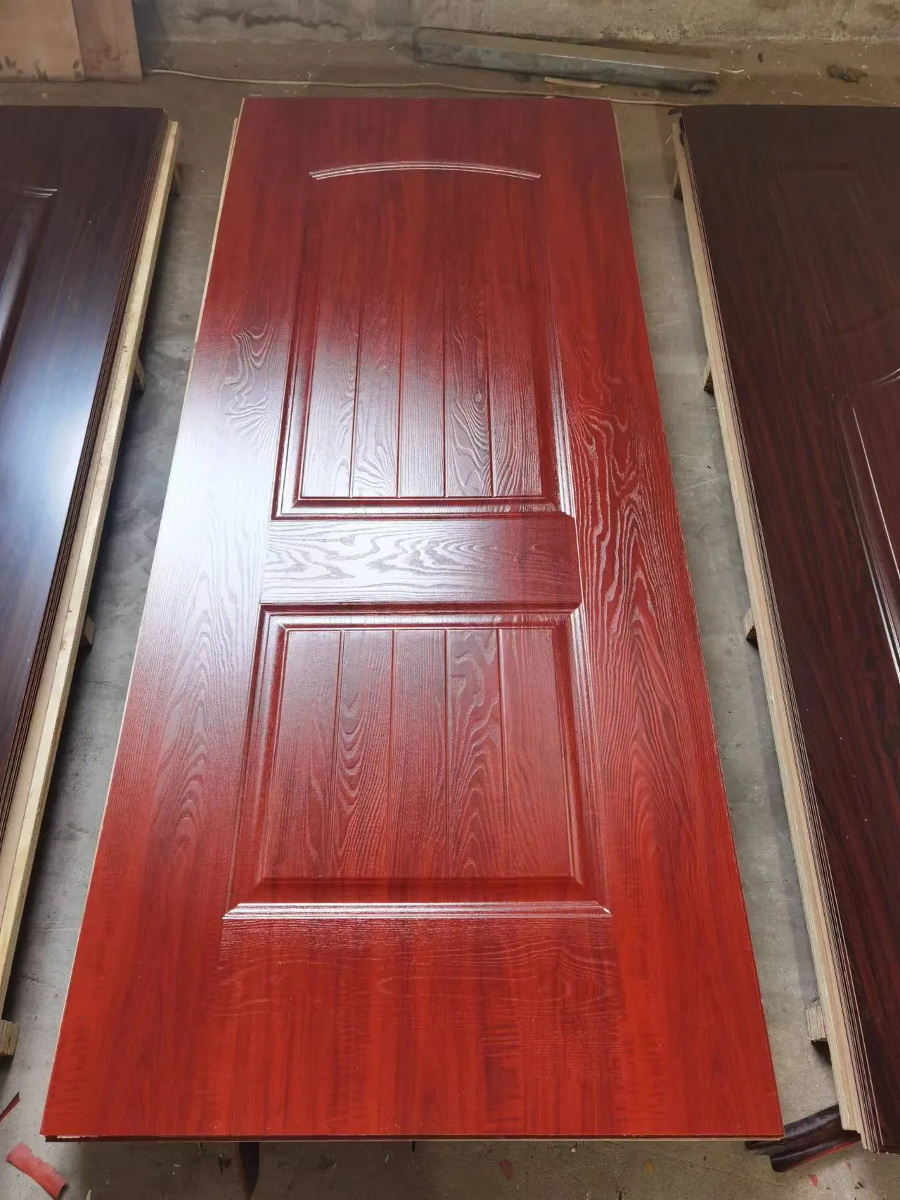 China Melamine HDF Door Skin with Cheap Price