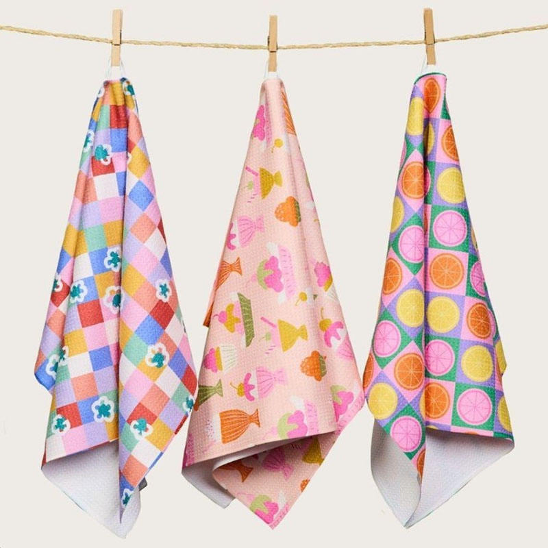 Highly Absorbent Kitchen Towels for Fast Drying and Cleaning