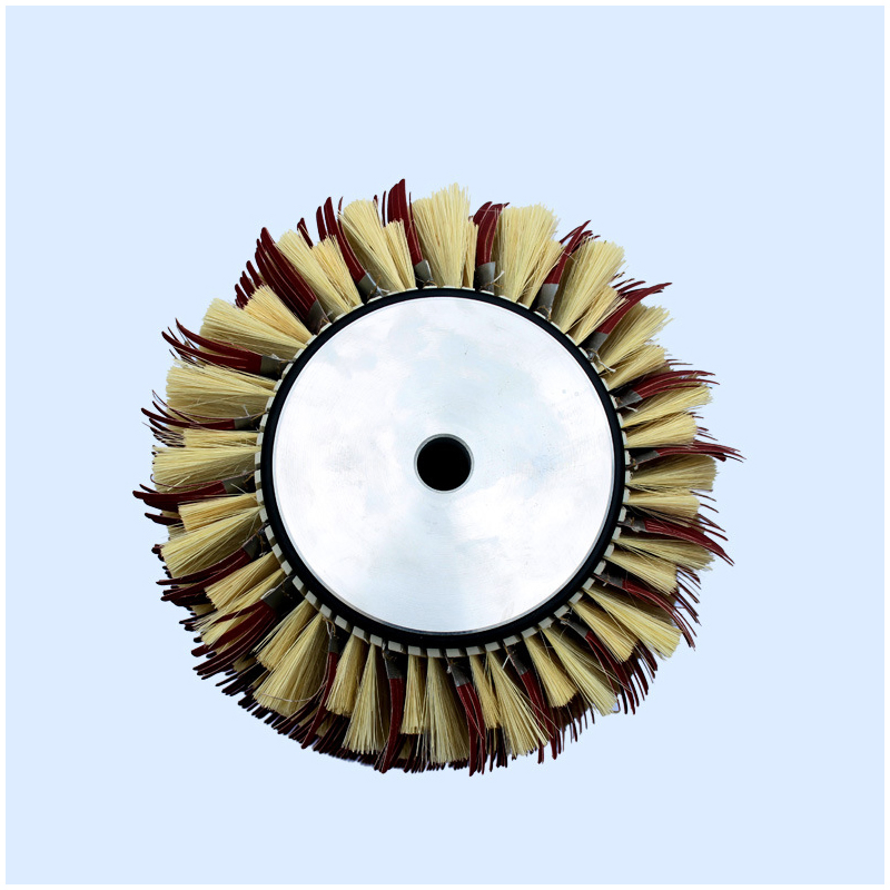 Industrial Round Sisal Sandpaper Roller Brush for Wood Sanding and Polishing