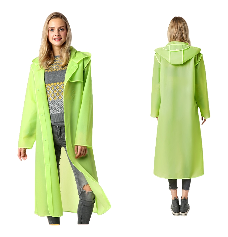 Custom Logo EVA Rain Poncho Manufacturer for Outdoor Activities