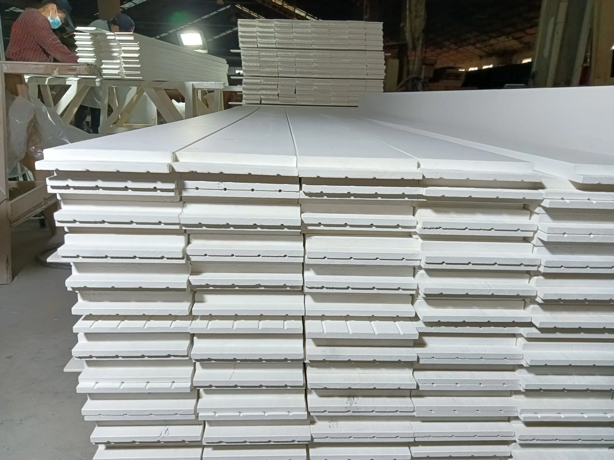 Customized Interior Door Frame Moulding Wood Shutter Component Window Frame Door Jambs