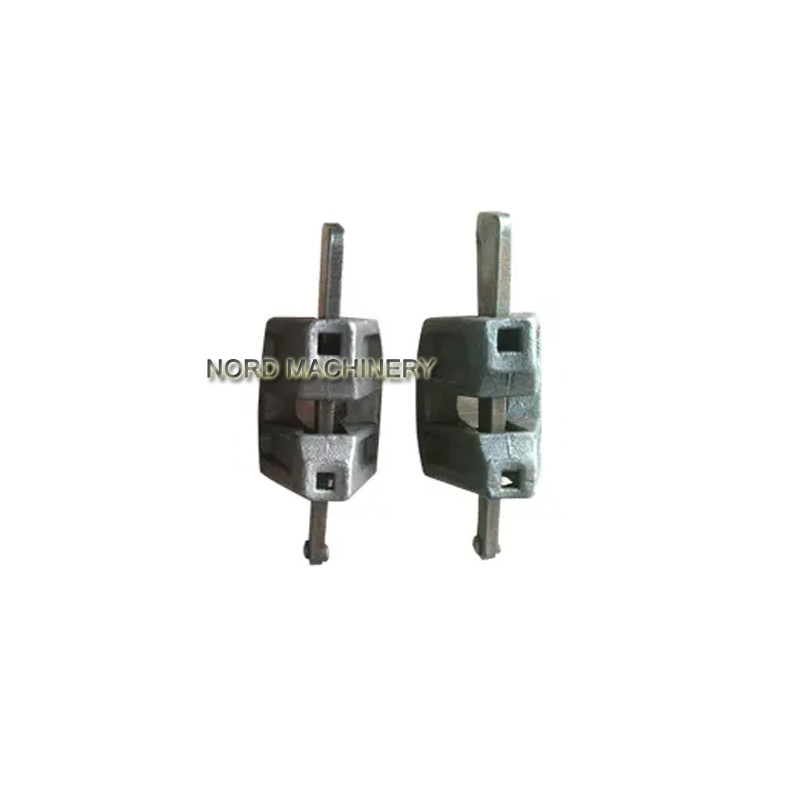 Cast Iron Steel Ledger Brace Head End Scaffolding Accessories Ringlock