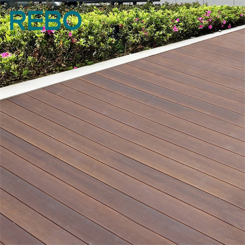 High Density and Durability Outdoor Natural Bamboo Decking Flooring