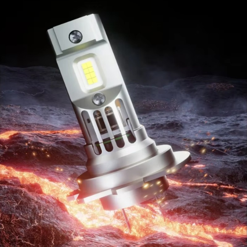 Type9003 50W Refitted Reflector Car LED Headlights D8S Plug-in Integrated Headlights