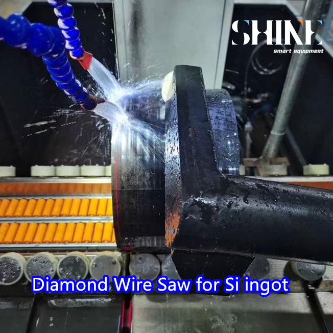 High-Precision Endless Diamond Wire Loop Saw for Silicon Rod Cutting