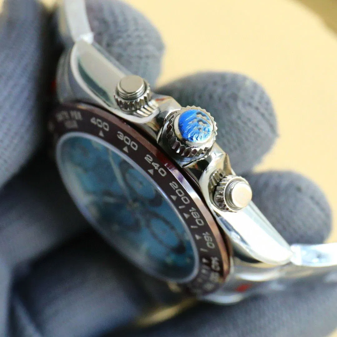 1: 1 Swiss Movement Automatic Mechanical Watch, 904L Stainless Steel with Sapphire Crystal Mirror, Fashionable Business Top-Quality Men's Watch