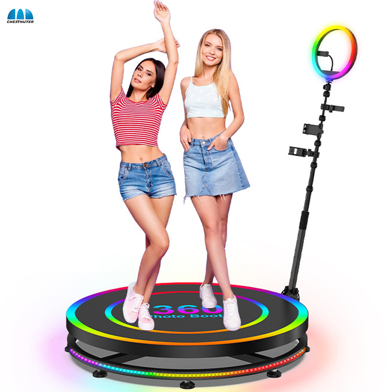 Фотобудка 360° с LED-подсветкой и аксессуарами