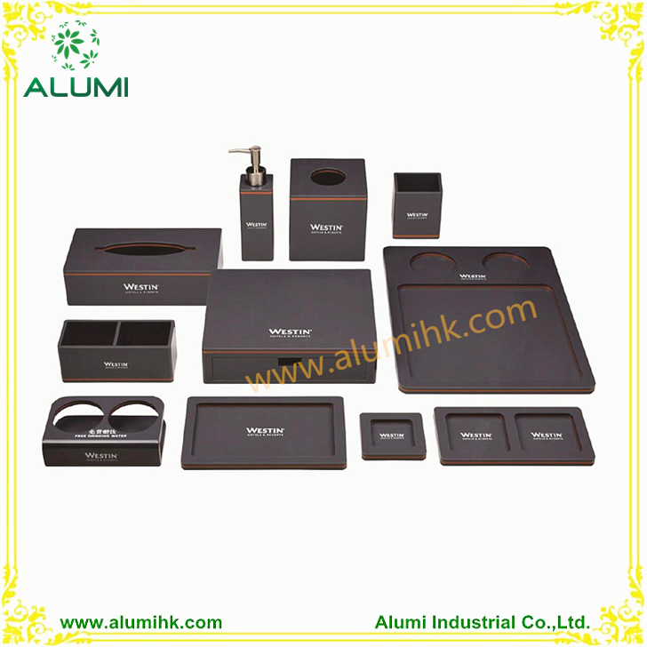 Hotel Acrylic Amenity Holder Tissue Box Tray Product