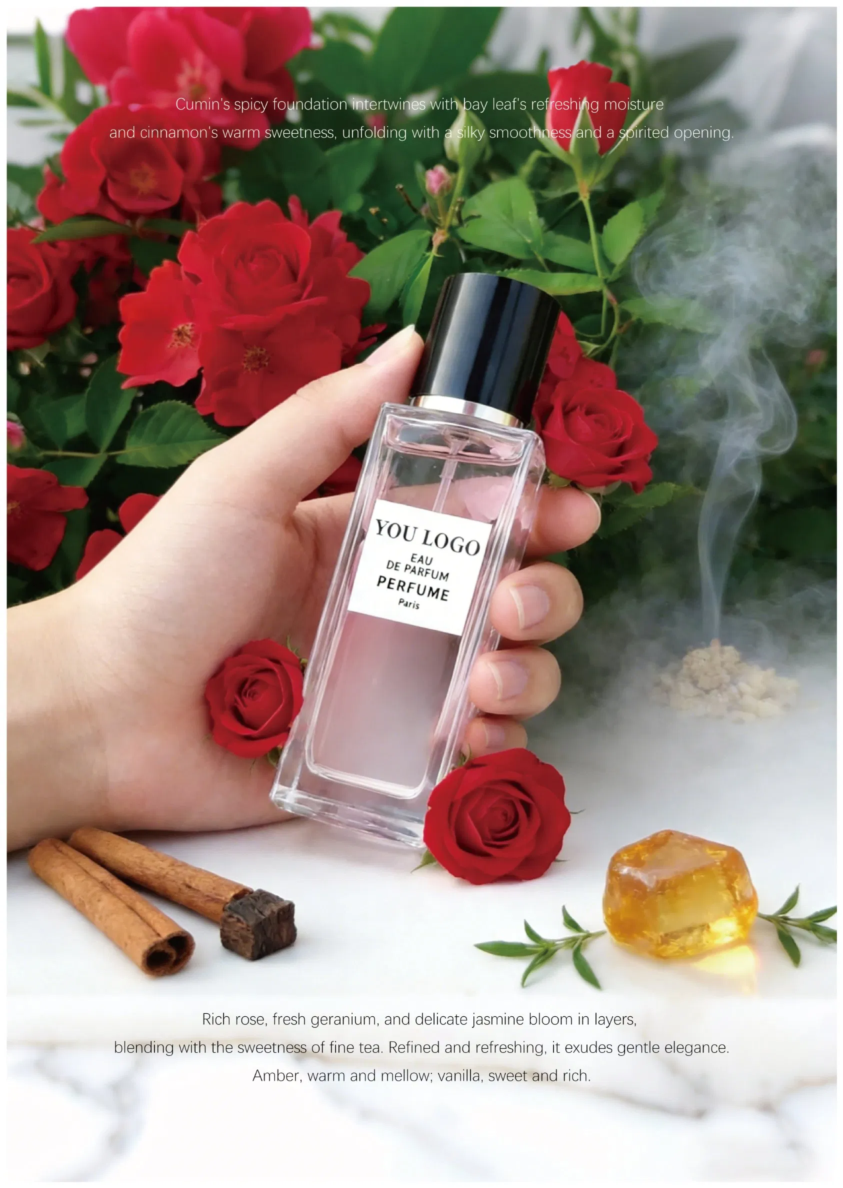 Женские духи с цветочным ароматом, 50 мл