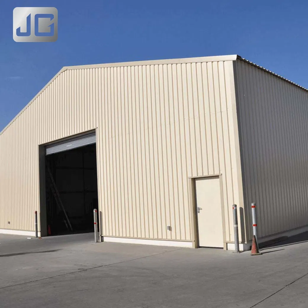 Prefab Steel Q235 Q355 H Section Galvanized Structure Shed Storage Metal Frame