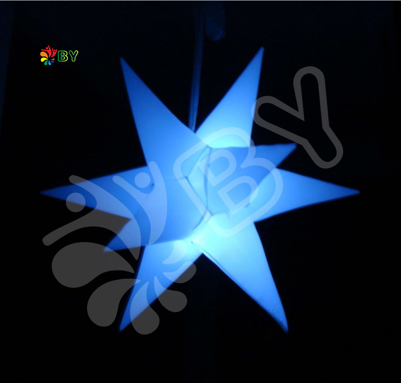 Night Club Supplies Decoration Inflatable Sparkle Star Balloon for Event Party Wedding Decoration