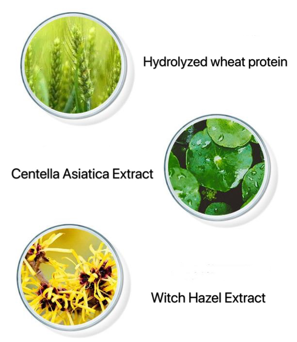 Hydrating Organic Sensitive Skin Oil Control Acne Foaming Mousse Facial Cleanser with Brush Head