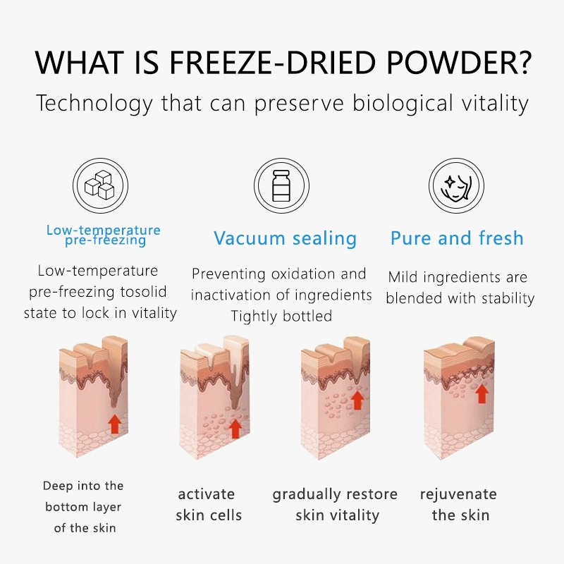 Skin Care OEM/ODM Hydrating and Nourishing Anti-Wrinkles Peptide Repair Collagen Freeze-Dried Powder