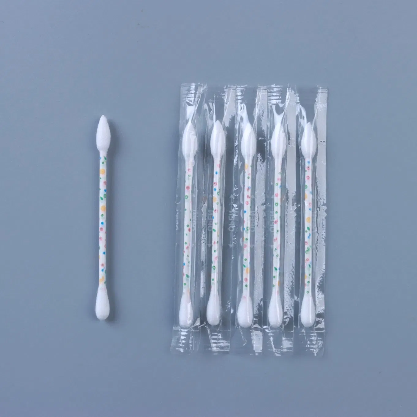 Individual Packing Paper Stick Biodegradable Cotton Swabs