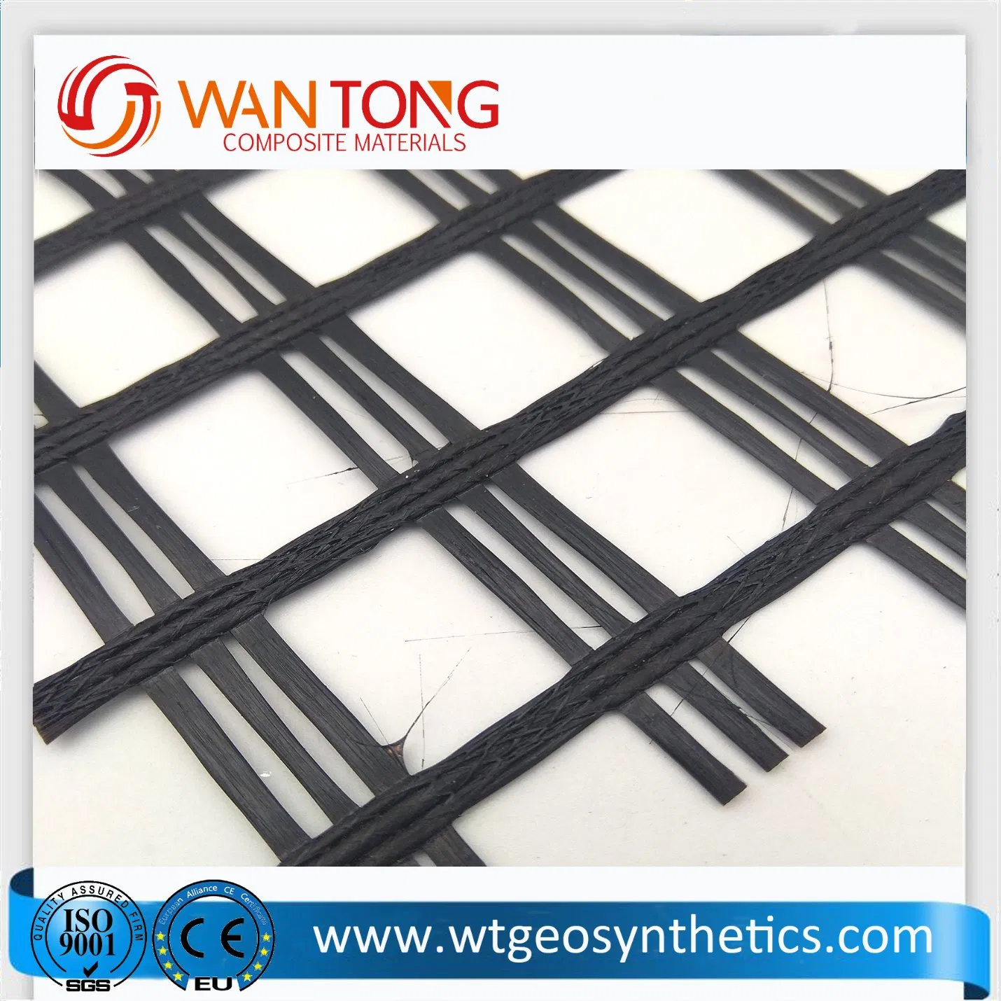 100kn/Africa Hot Sale/New Promotion/Geocomposite Fiberglass Geogrid