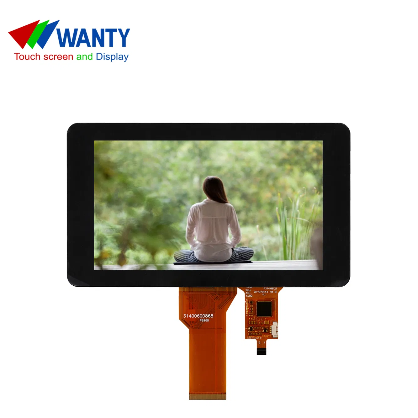 Industry 7′′ 800x480 RGB  Multi-Finger Capacitive Touch Panel Display