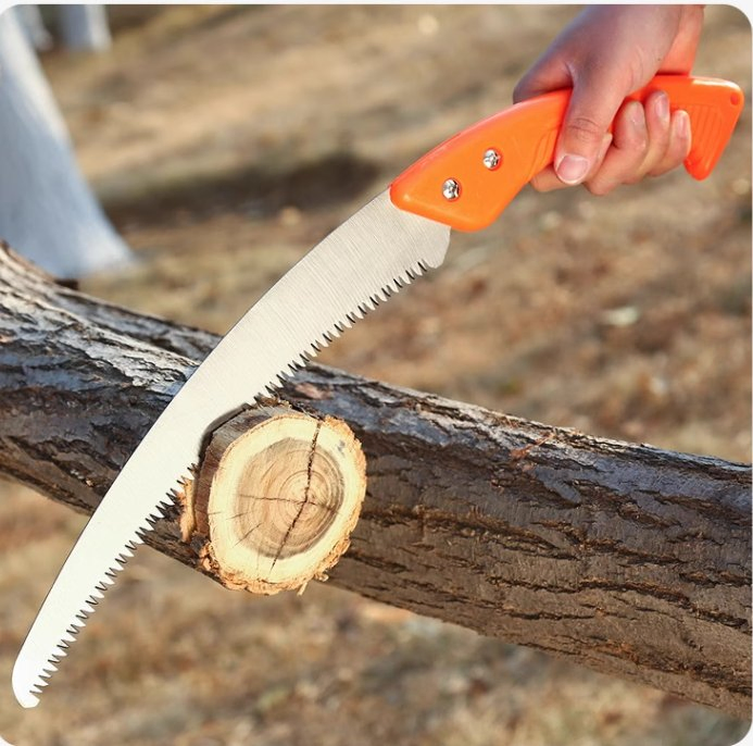 Садовый секатор-пила 65Mn SK5, 330 мм