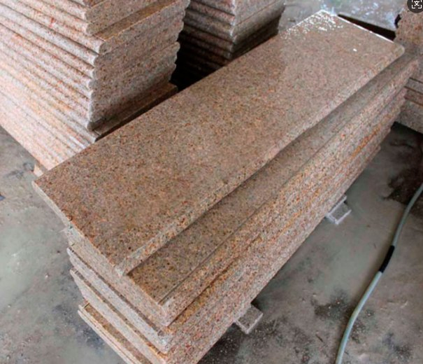 Cheap Grey Granite Stair Nosing Staircase Tread Step Risers