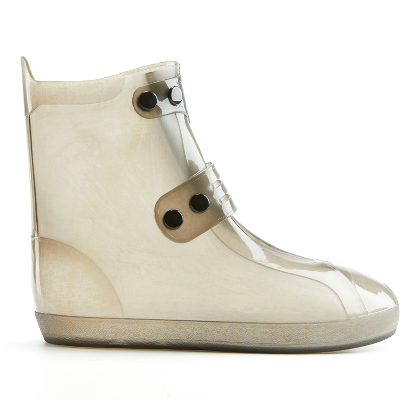 Slip Resistance Waterproof Reusable Unisex PVC Rain Shoes Cover