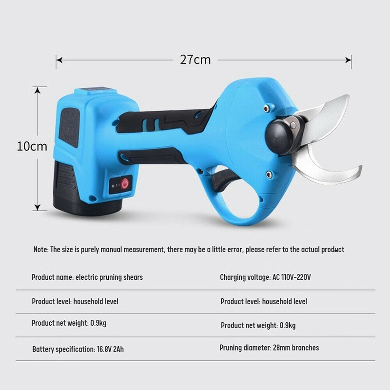 Электрические садовые ножницы 28 мм для обрезки деревьев