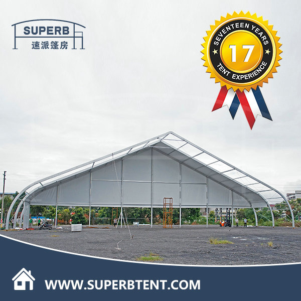 Custom Large Aluminum Frame Curve Marquee Canopy Tent for Tennis Court Roof