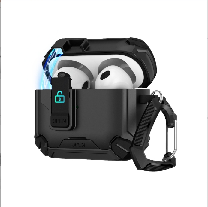 New Air/Pods 4 Protective Case- Earphone Case Air/Pods PRO2 Bracket Protective Case Elastic Cover Magnetic Absorbing Case