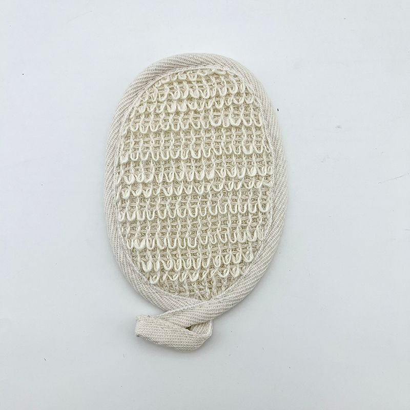 Eco-Friendly Oval Exfoliating Loofah Back Bath Body Face Cleaning Scrubber