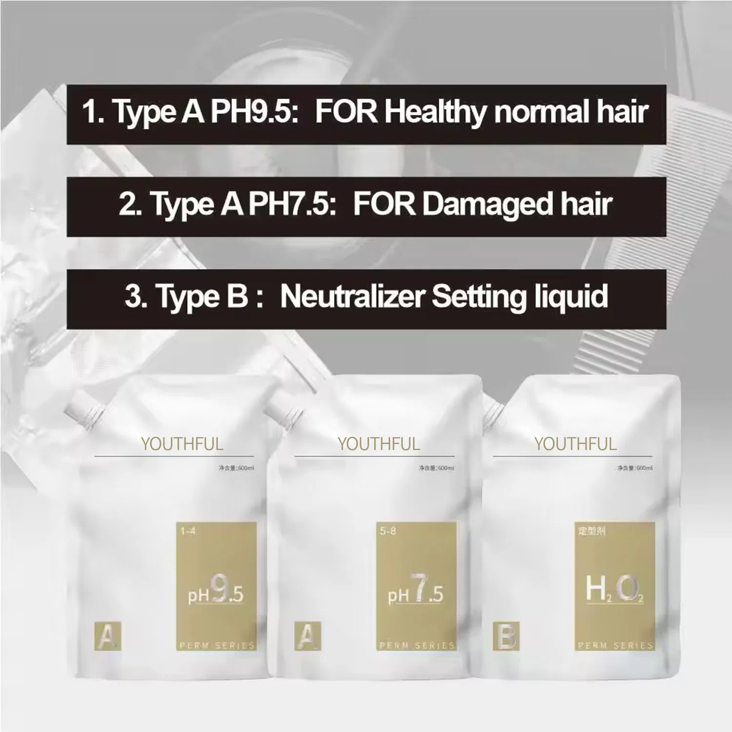 Hot Selling Long Lasting Curling Hair Perm Cream