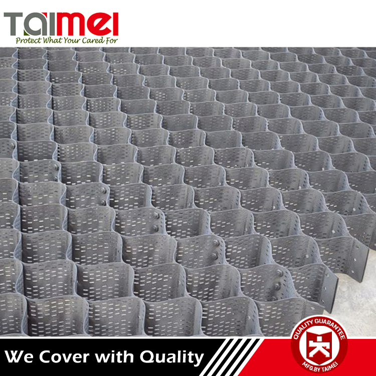 HDPE Geocell Slope Erosion Control / Slope Stabilization Cellular Confinement System Geocell