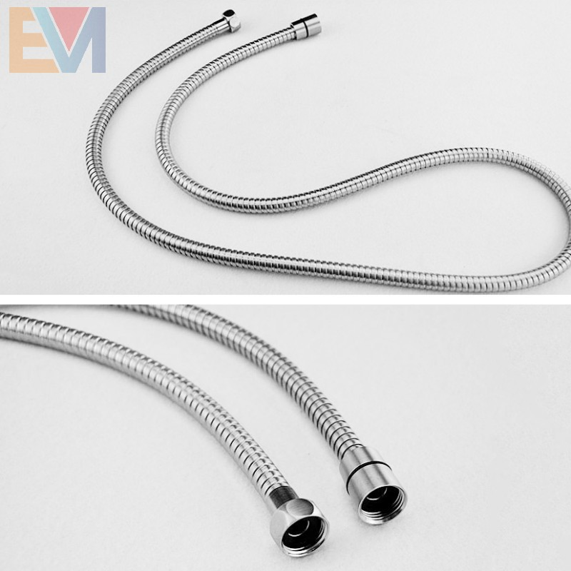 Bathroom Accessories 1.5 M Extensible EPDM Inner Tube Flexible Stainless Steel Shower Hose