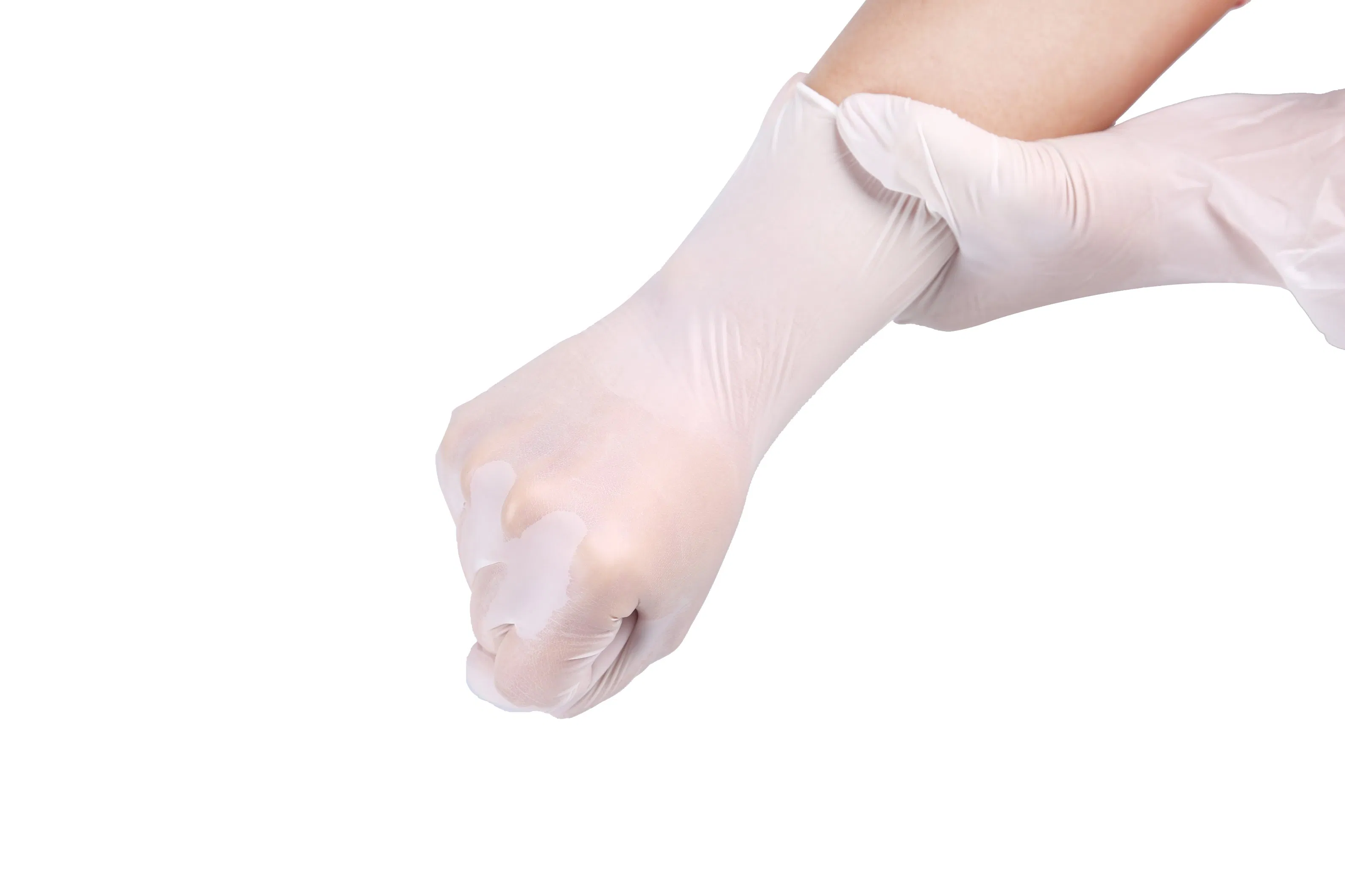CE Grade Medical Examination Vinyl Glove Powder-Free