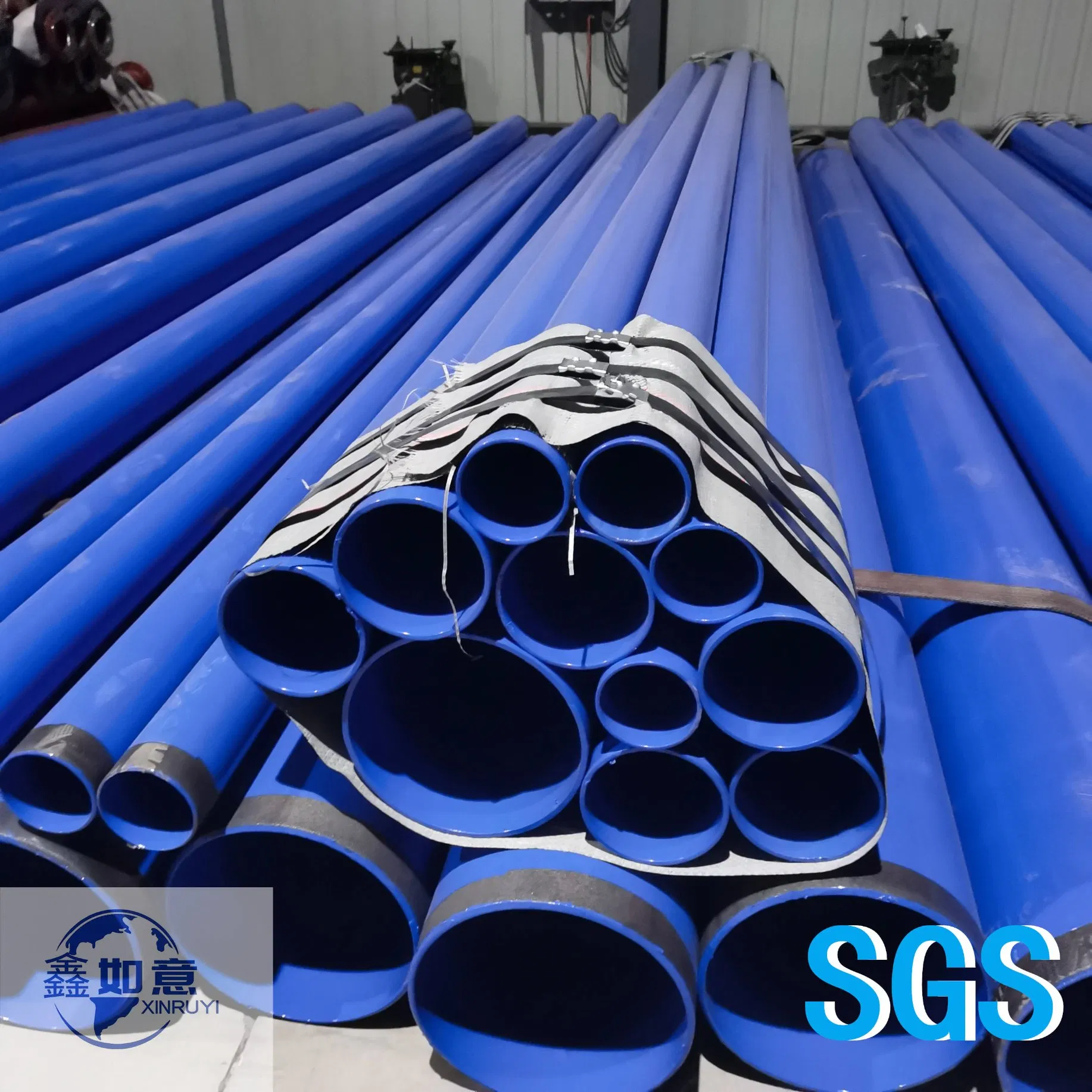 Plastic Coated Steel Pipe Customizable Inner and Outer Plastic-Coated Composite Steel Pipe for Supply Water and Fire