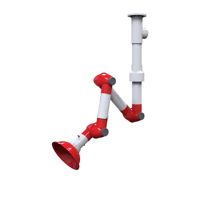 Lab-Approved Aluminum Fume Exhaust Solution Eyewash