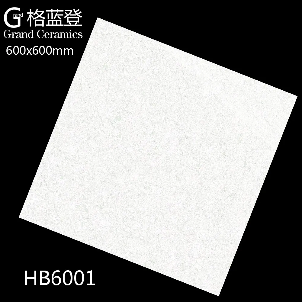 600X1200 White Polycrystalline Double Loading Vitrified Polished Floor Tiles