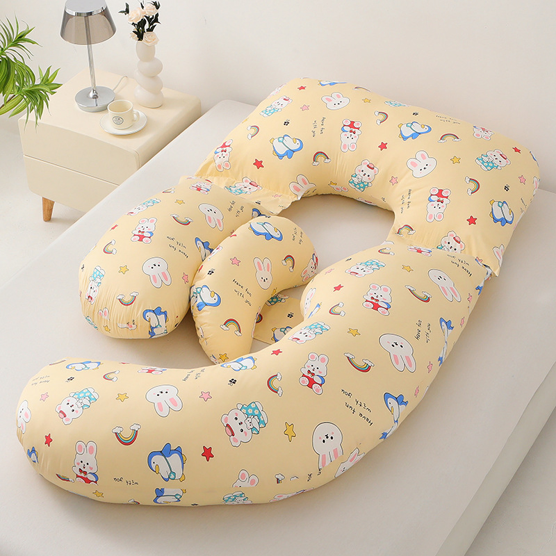 Pregnancy Pillows, U-Shape Maternity Pillow with Cotton Removable Cover