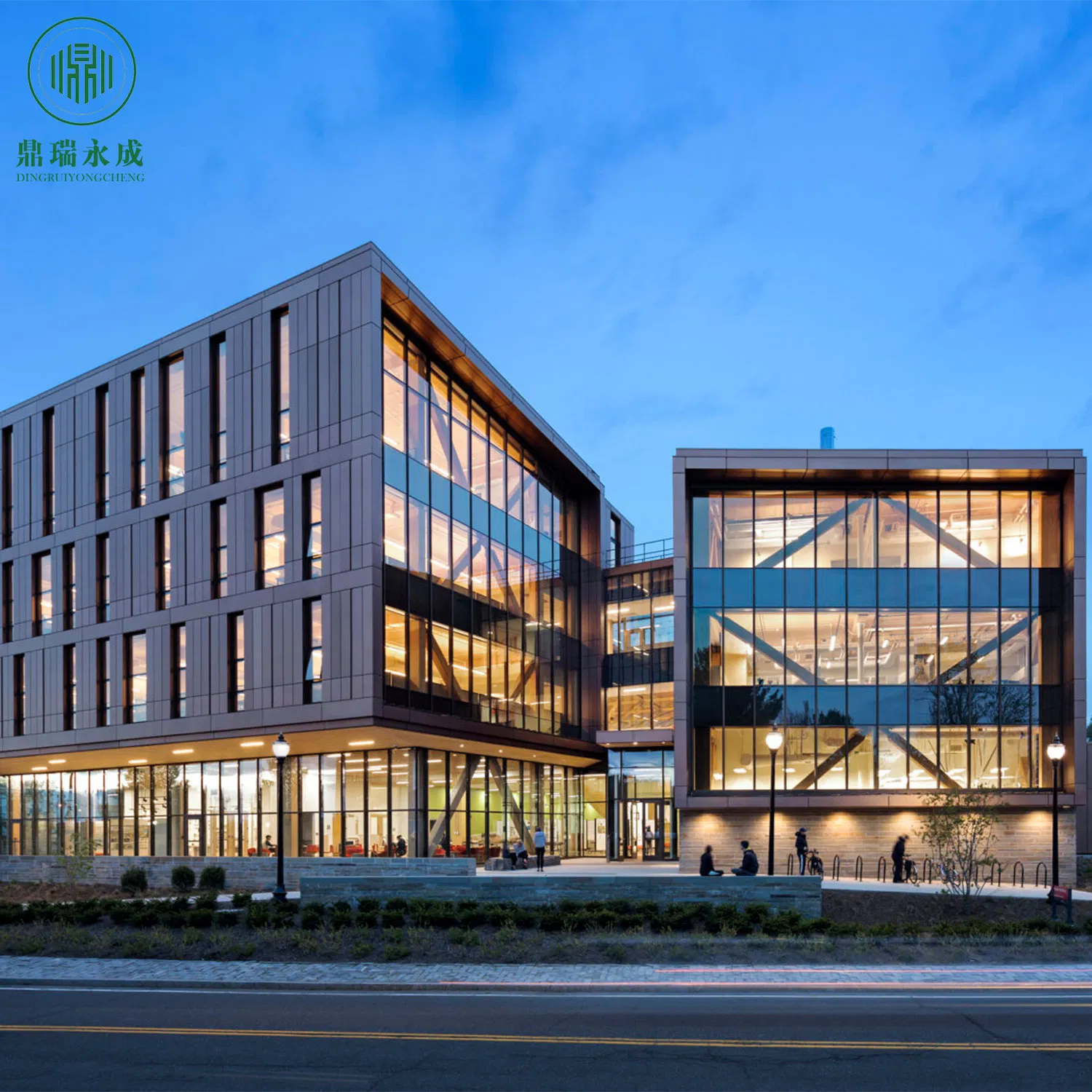 Fabricated Steel Structure for Hotel Building Steel Structure Restra