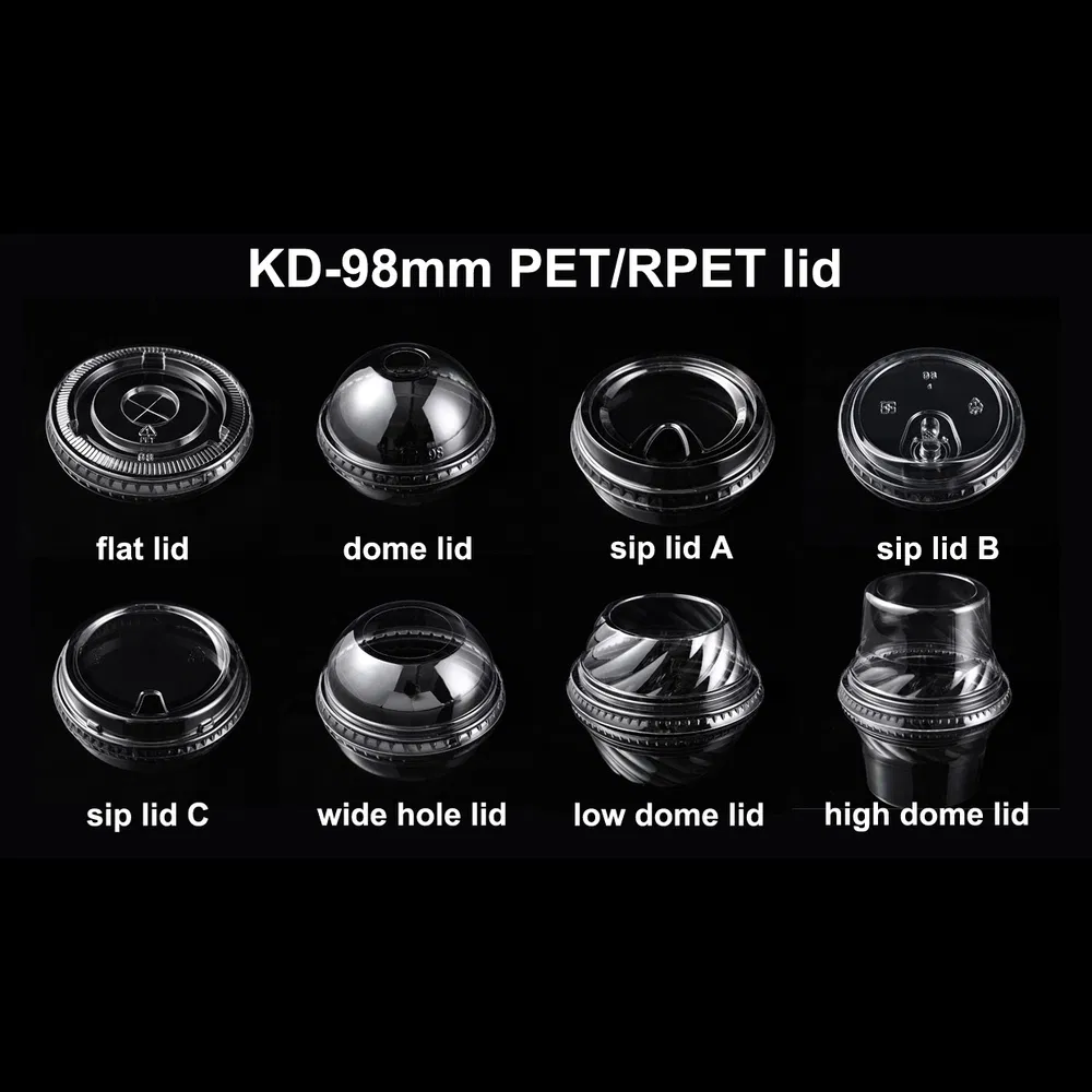 Одноразовый U-образный пластиковый стакан для напитков 16 oz