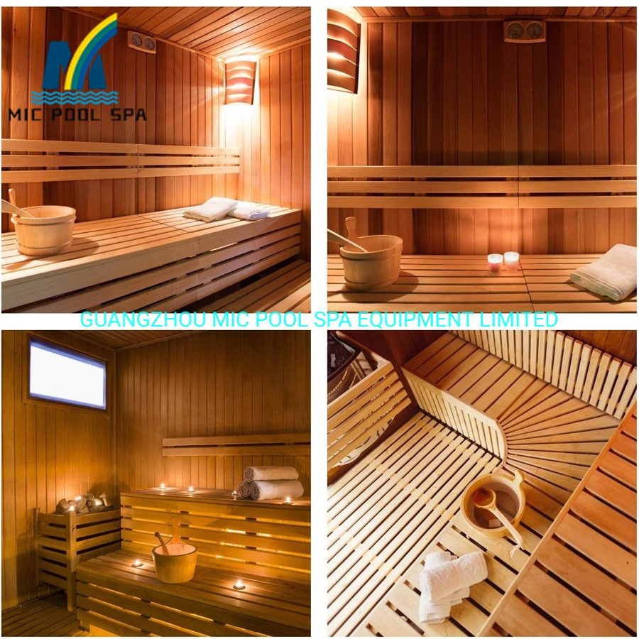 Sauna Finland Spruce Wood Rest Comfortable Curved Bamboo Sauna Pillow