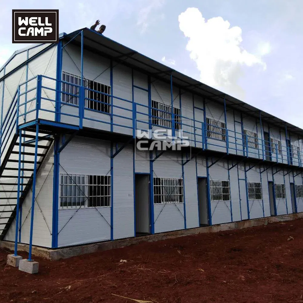 High Quality Steel Structure Affordable Building Prefab Labor Office Camp K House