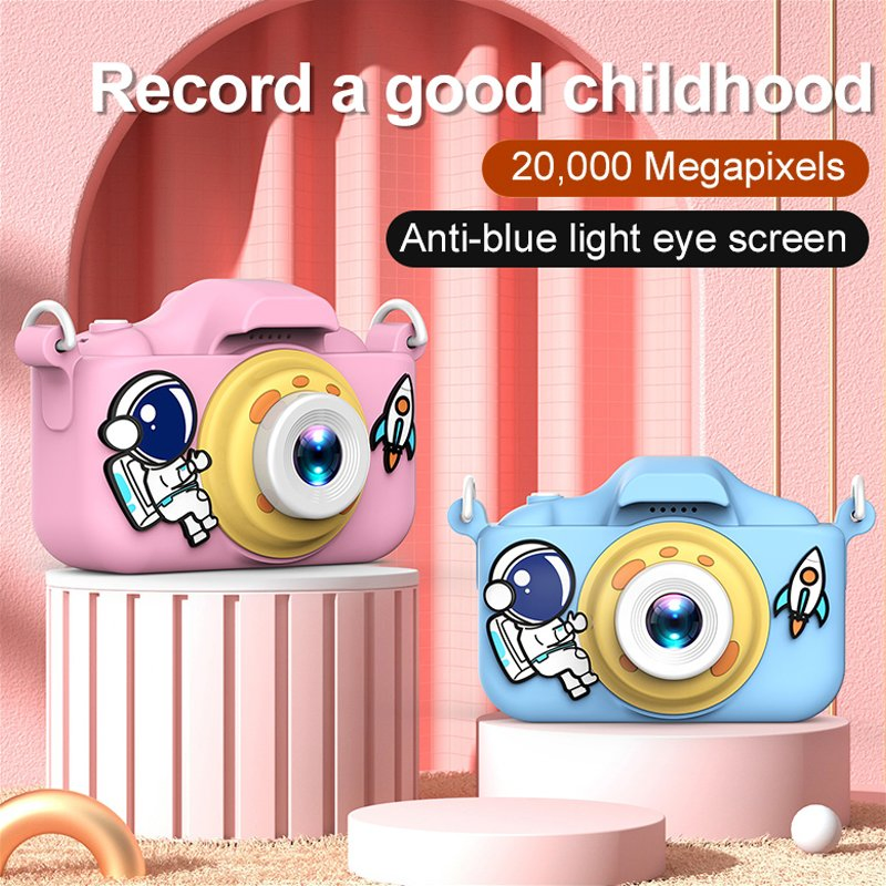 Детская камера X200 Spaceman Decor с двумя объективами