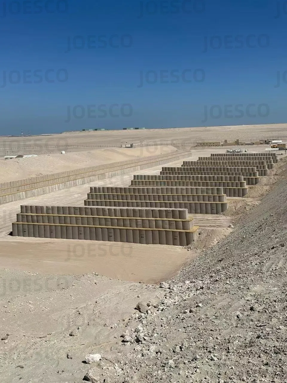 Corrosion Resistant Welded Gabion Barrier for Flood Protection Defensive Sand Barrier Explosion-Proof Cage