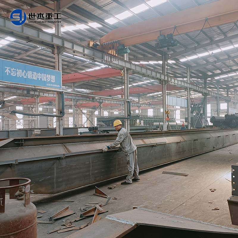 Bridge Large Span Steel Structure Fast Installation Steel Column Beam Buildings Welding Heavy Duty Footbridge Steel Structure