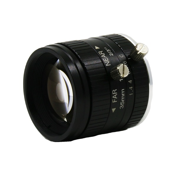 2MP 2/3" 35mm F1.4 C Mount Fa Industrial Camera Machine Vision Lens
