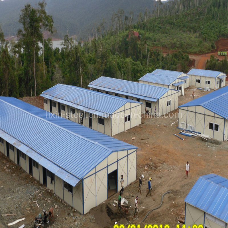 Modular Steel Structure Frame Sandwich Panel Prefabricated Building Prefab House